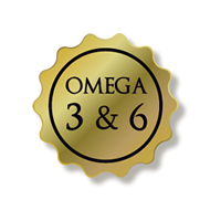 Sello Omega 3 y 6 del portafolio Tecnigras